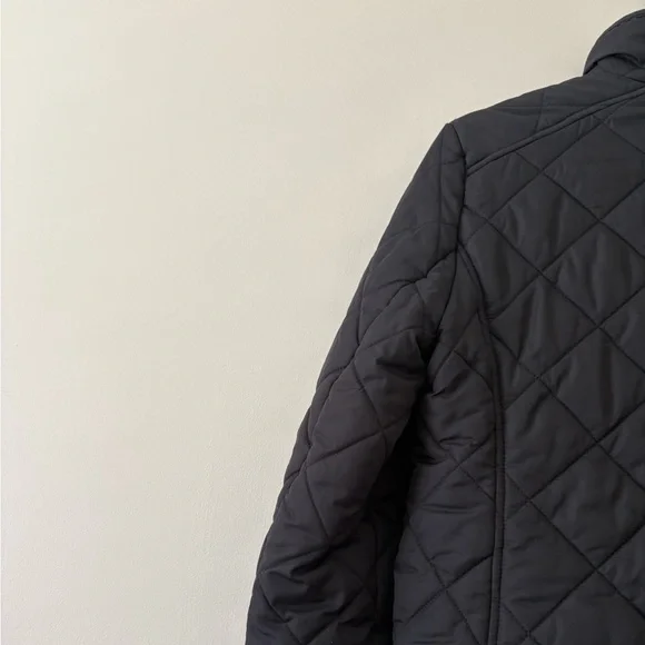 J. Crew Black Quilted Jacket with Gold Accents Size S - Picture 7 of 12